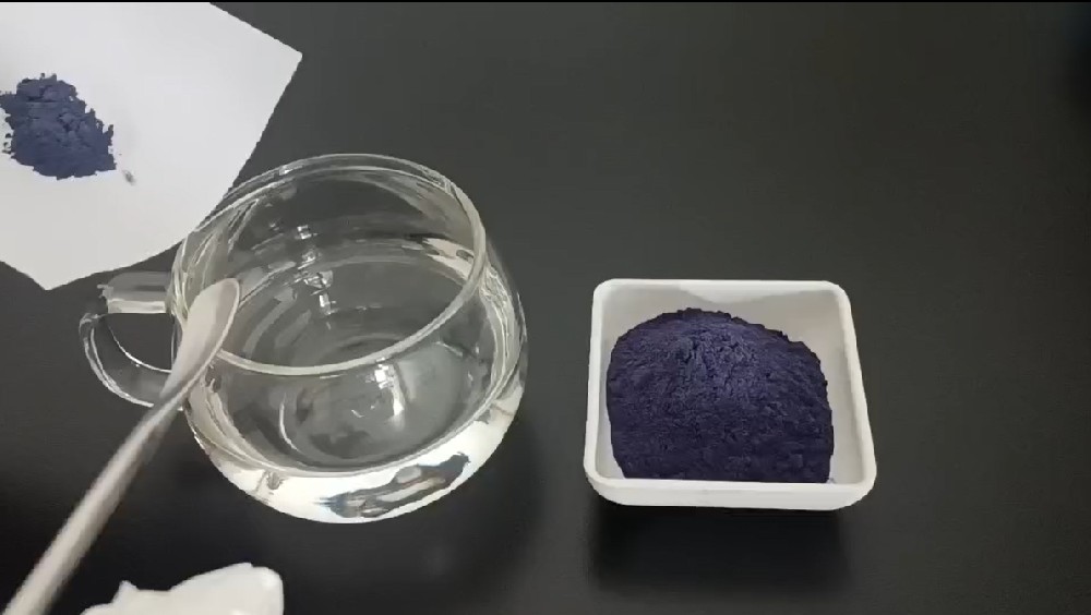 蝶豆花